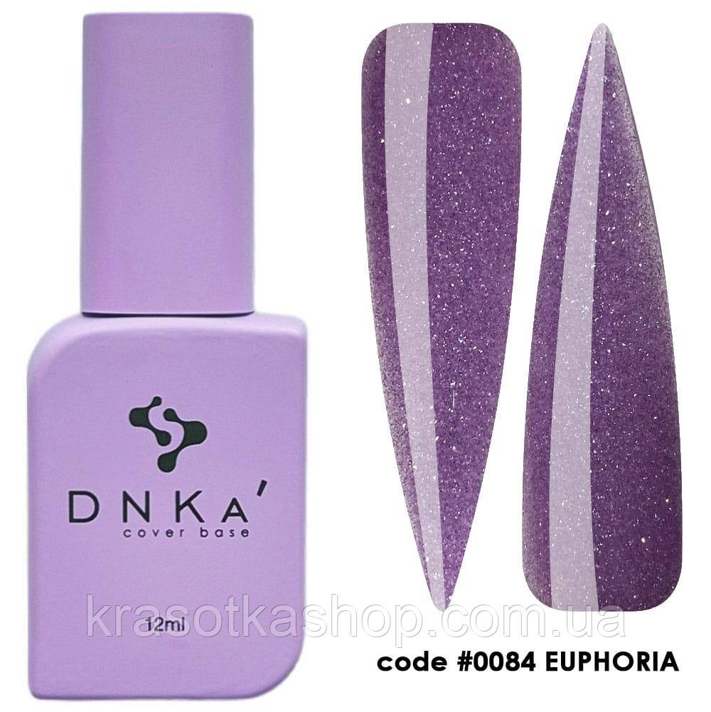 DNKa’ Cover Base №0084 Euphoria камуфлююча база для нігтів, 12 мл