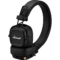 Bluetooth наушники Marshall Major IV Black беспроводные чёрные