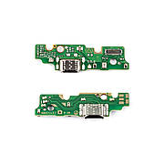 Нижня плата TECNO Pova 2 (LE7n) (2021) з роз'ємом живлення та мікрофоном