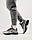 Чоловічі кросівки Nike Air Max Plus Gray Black Red, чоловічі текстильні кеди Найк сірі, Чоловіче взуття, фото 3