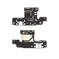 Нижня плата ZTE Blade V10 Vita (2019) з роз'ємом живлення та мікрофоном