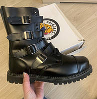 Черевики grinders шкіра 14 отворів 4 пряжки