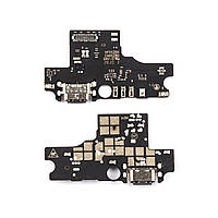 Нижня плата ZTE Blade A51 (2021) з роз'ємом живлення та мікрофоном