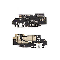 Нижня плата ZTE Blade A3 (2020) з роз'ємом живлення і мікрофоном