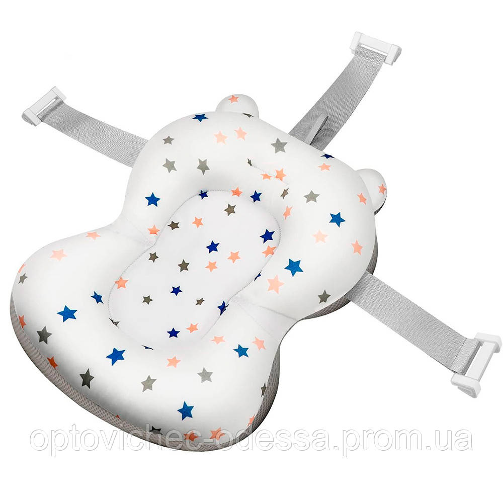 Матрацик для дитячої ванни з іграшками для купання  Білий Хіт продажу!