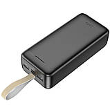 Портативний зарядний пристрій Power Bank Hoco J111B Smart charge 30 000 mAh Black, фото 2