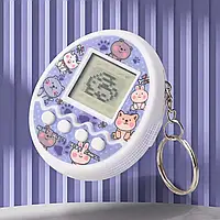 Тамагочи с питомцами tamagotchi игрушка брелок 90s Фиолетовий