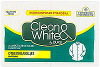 Мыло хозяйственное 4*120гр Clean & White by Duru Отбеливающее