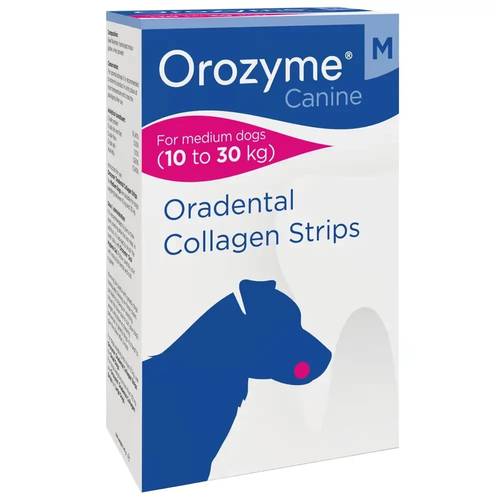 Жувальні смужки Orozyme (Орозим) M для гігієни ротової порожнини собак