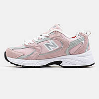 Розовые кроссы для девушек Нью Беленс 530. Стильные женские кроссовки New Balance 530.