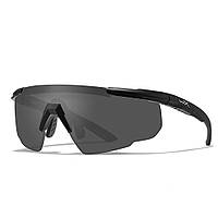 Защитные баллистические очки Wiley X Saber ADV черный (309)