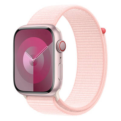 Sport Loop нейлоновий ремінець для Apple Watch 41 / 40 / 38 mm light pink