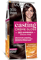 Краска уход для волос L'Oreal Paris Casting Creme Gloss тон 300 "Двойной эспрессо"