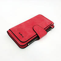 Кошелек женский портмоне клатч Baellerry Forever N2345, Компактный кошелек девочке. Цвет: темно-красный BuyIT