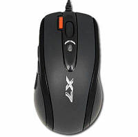 Ігрова миша A4 Tech XL-750BK-B USB (Black)