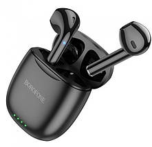 Бездротові Bluetooth навушники Borofone BW17 чорні, фото 3