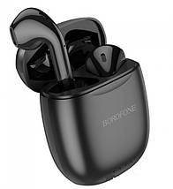 Бездротові Bluetooth навушники Borofone BW17 чорні, фото 4