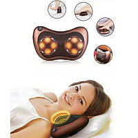 Массажная подушка для спины / Массажная подушка massage pillow 8028 / Подушка массажер TJ-710 для спины TVS