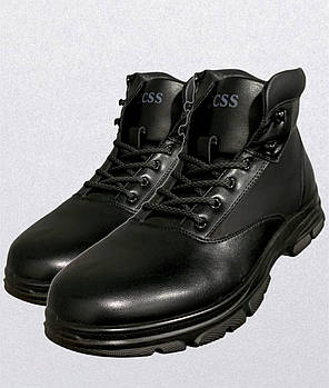 Чоловічі, зимові черевики "UCSS" на хутрі, комфорт та стиль, 40-45 р.