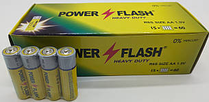 Батарейка AA (R6) Power Flash ціна за 1 блістер (4 батарейки)