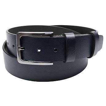 Шкіряний чоловічий ремінь Bond 41800 jeans d.blue