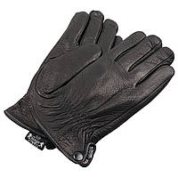 Кожаные зимние мужские перчатки Ginge Gloves 3985/1 black