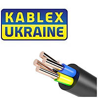 Медный кабель ВВГ-нгд 4х4 Каблекс-Украина г.Одесса продажа отрезами кратными 5 метрам