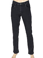 Зимние темные мужские джинсы Tello JNS 3704B-LOST BLC