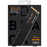 SSD накопитель Western Digital WD Black SN850X 4TB (WDS400T2X0E), NEW 2023, (up to 7300/6600 MB/s)