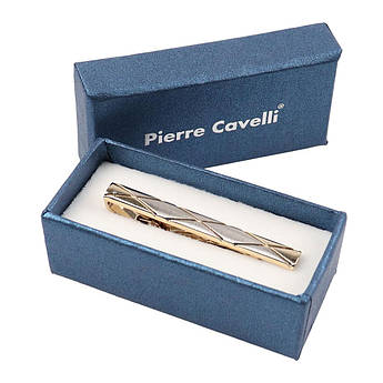 Чоловічий затиск для краватки під золото Pierre Cavelli Z2309