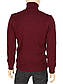 Бордовий зимовий светр для чоловіків Turhan 374 Bordo, фото 3