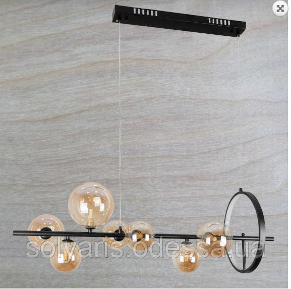 Люстра 918LP267-7 BK, фото 1