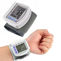 Автоматический тонометр на запястье Automatic Blood Pressure CK-102S / Измеритель давления
