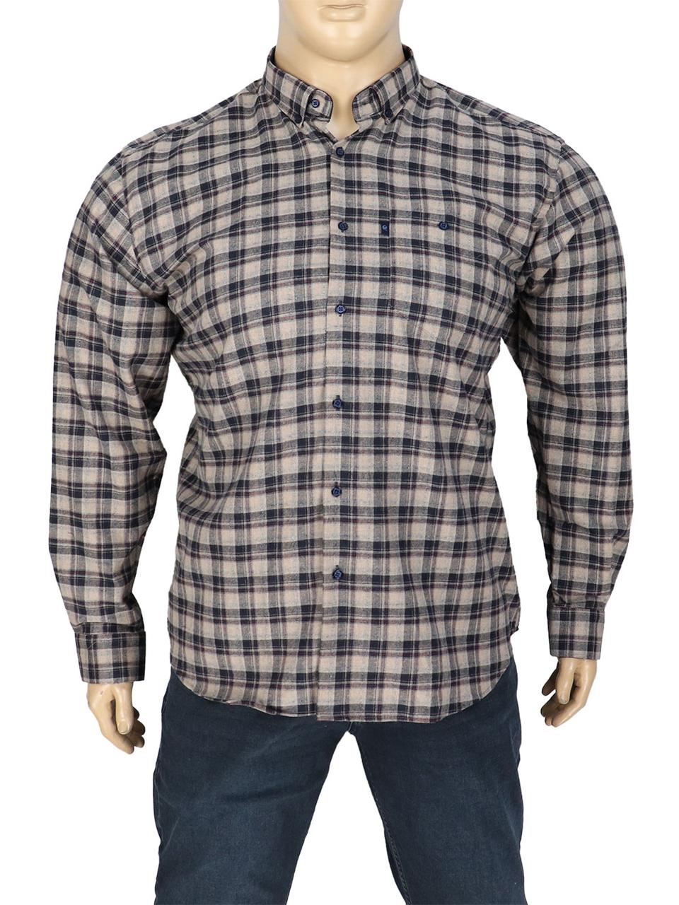 Сорочка чоловіча в клітинку Negredo 3000-BTL#350, фото 1