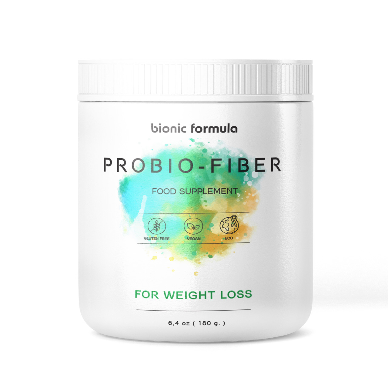 Клітковина (псиліум, інулін, пектин) для покращення травлення probio-fiber bionic formula