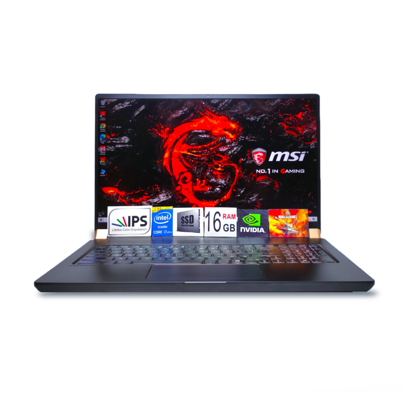 Ігровий ноутбук MSI Stealth GS75 17.3" IPS FHD 144Hz Core i7-9750H 6 ядер 16GB SSD 1TB Nvidia RTX 2070 8GB