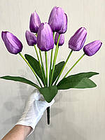 Штучні тюльпани. Букет тюльпанів ( 41 см), фото 7