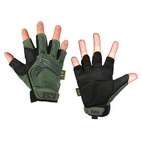 Рукавиці тактичні короткі (XL) M-PACT Mechanix UAD Олива — MegaLavka