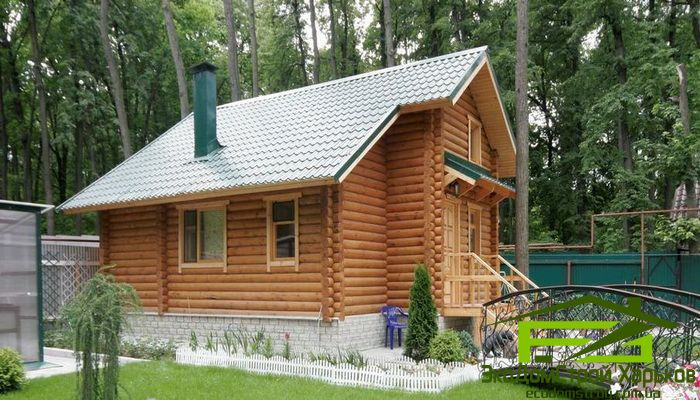 Будівництво лазні з брусу під ключ