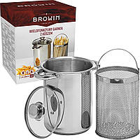 Каструля Browin з кошиком-пароваркою 4л (313500)