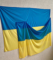 Прапор України розмір 140*90см блакитно-жовтий легкий