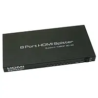 Сплиттер разветвитель видеосигнала UKC HDMI 8-ми портовый коммутатор 1x8 1080P