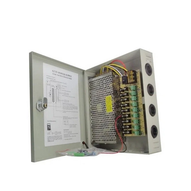 Источник бесперебойного электропитания CCTV Power Supply 12V15A - фото 3 - id-p2087731450