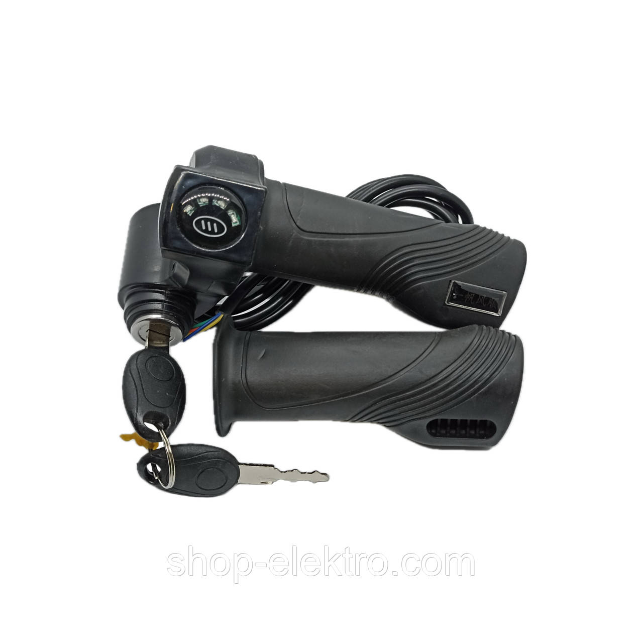 Ручка газа для электротранспорта з індикатором заряду 48V, фото 1