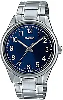 Наручные часы Casio MTP-V005D-2B4UDF Стальные с синим