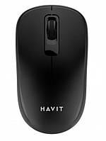 Мышь беспроводная Havit HV-MS626GT, Black, USB, 2.4GHz, 1200 dpi, до 10 м, 1xAA, 3 кнопки (6939119005689) (код