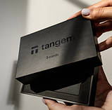Оригінальний крипто-гаманець Tangem Wallet 2.0 набір з 3 чорних карток, фото 4