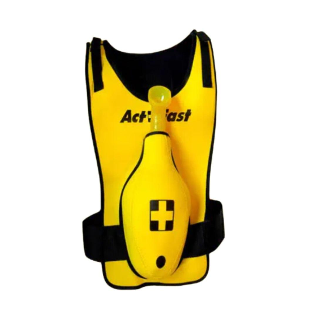 Тренажер для відпрацювання прийому Геймліха Anti Choking Trainer YELLOW, Child, фото 1