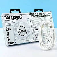 Data Cable Remax RC-183c Type-C to Type-C Marlik Series PD 100W 2m