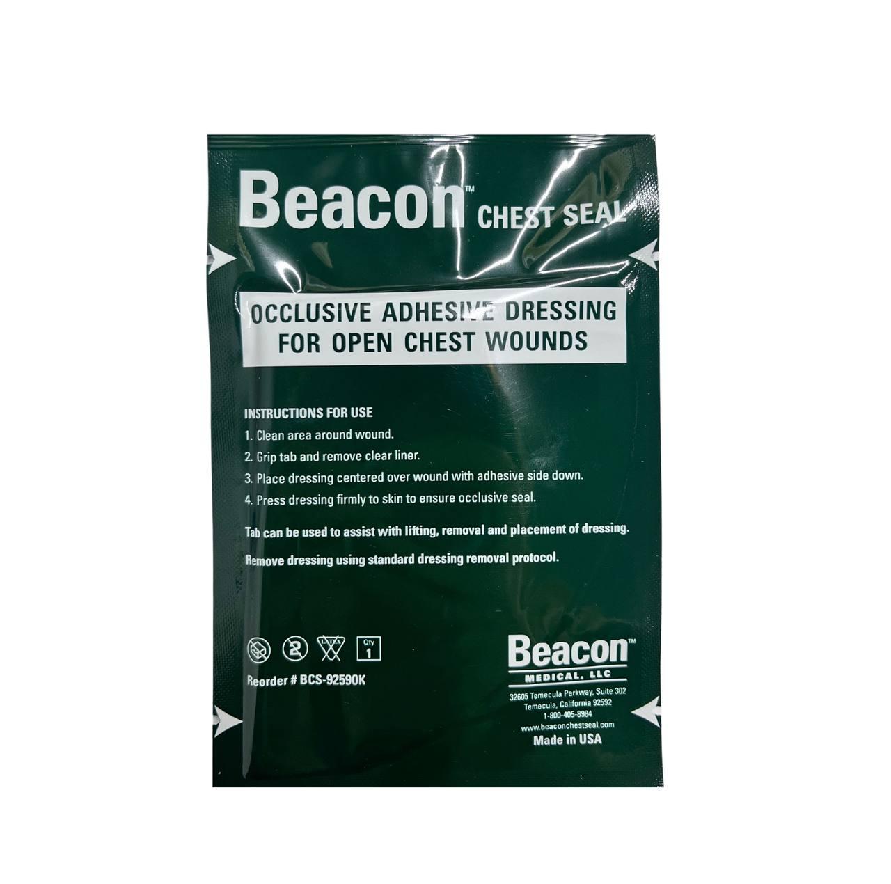 Пов'язка оклюзійна невентильована Beacon Chest Seal компактна, фото 1